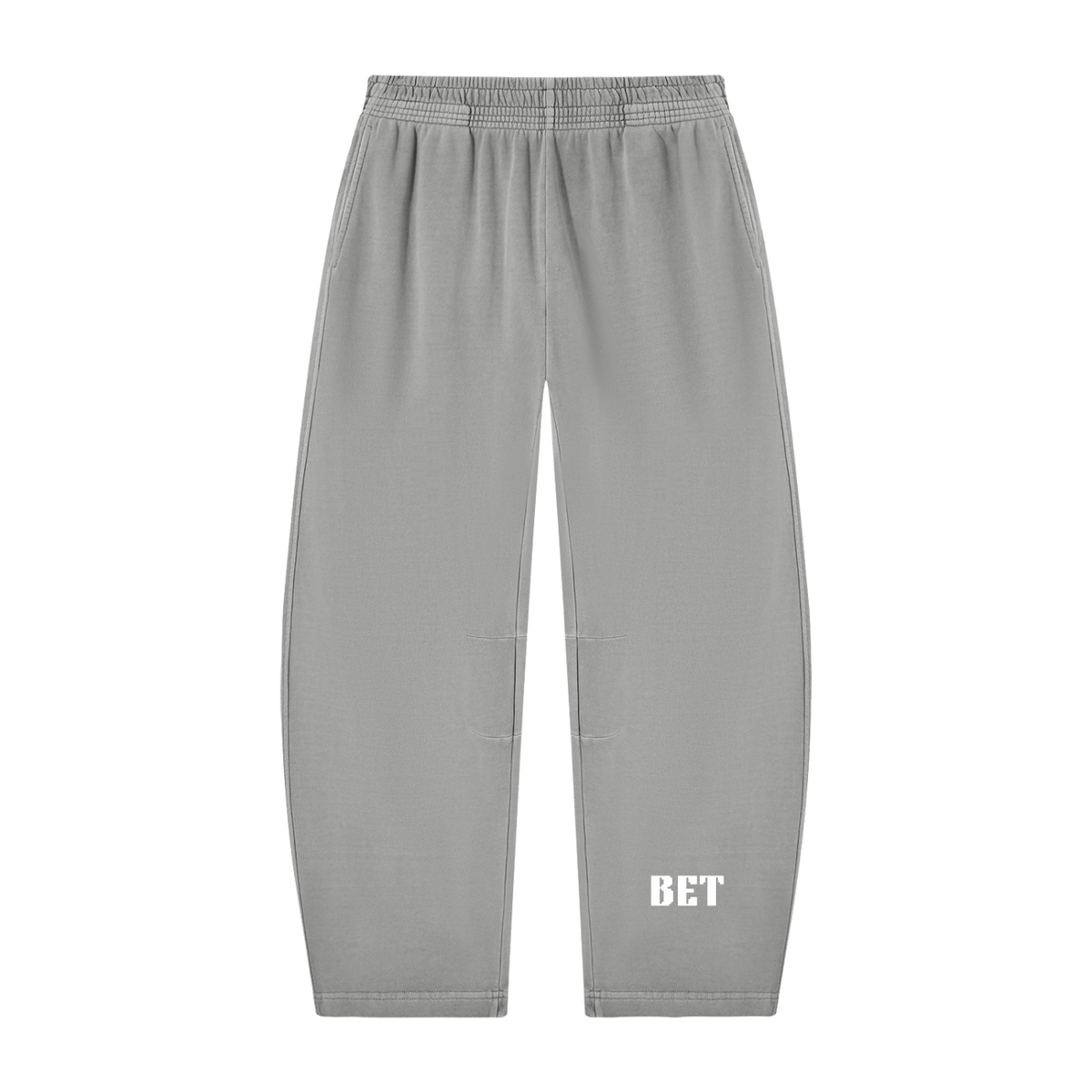 Unisex Vintage Washed Barrel Leg Sweatpants