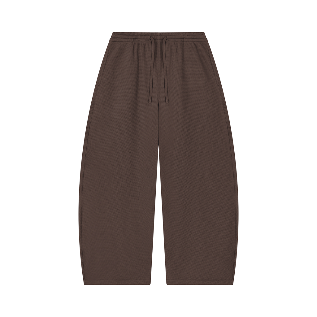 Waffle Barrel Leg Pants