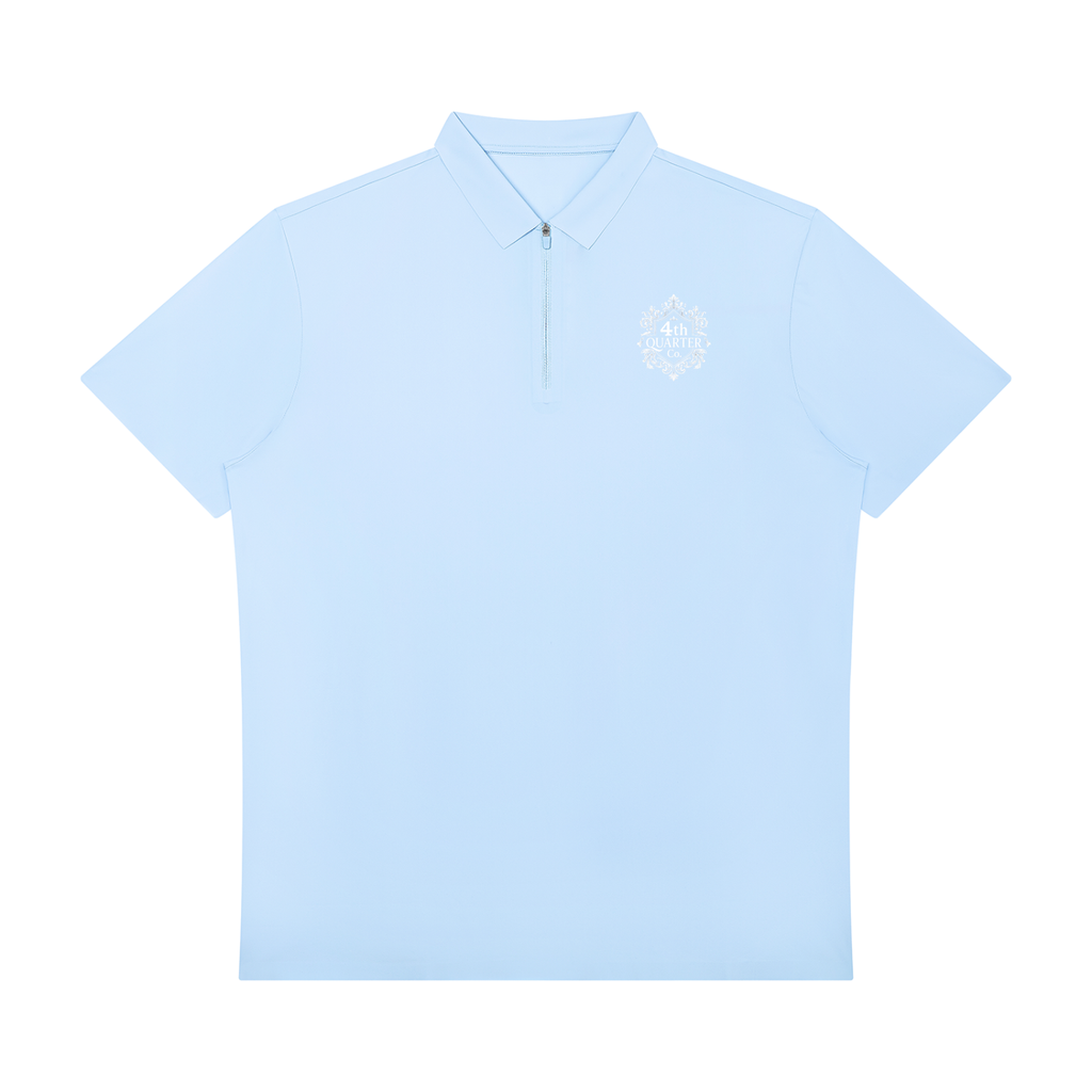 Men's Quarter-Zip Performance Polo Shirt