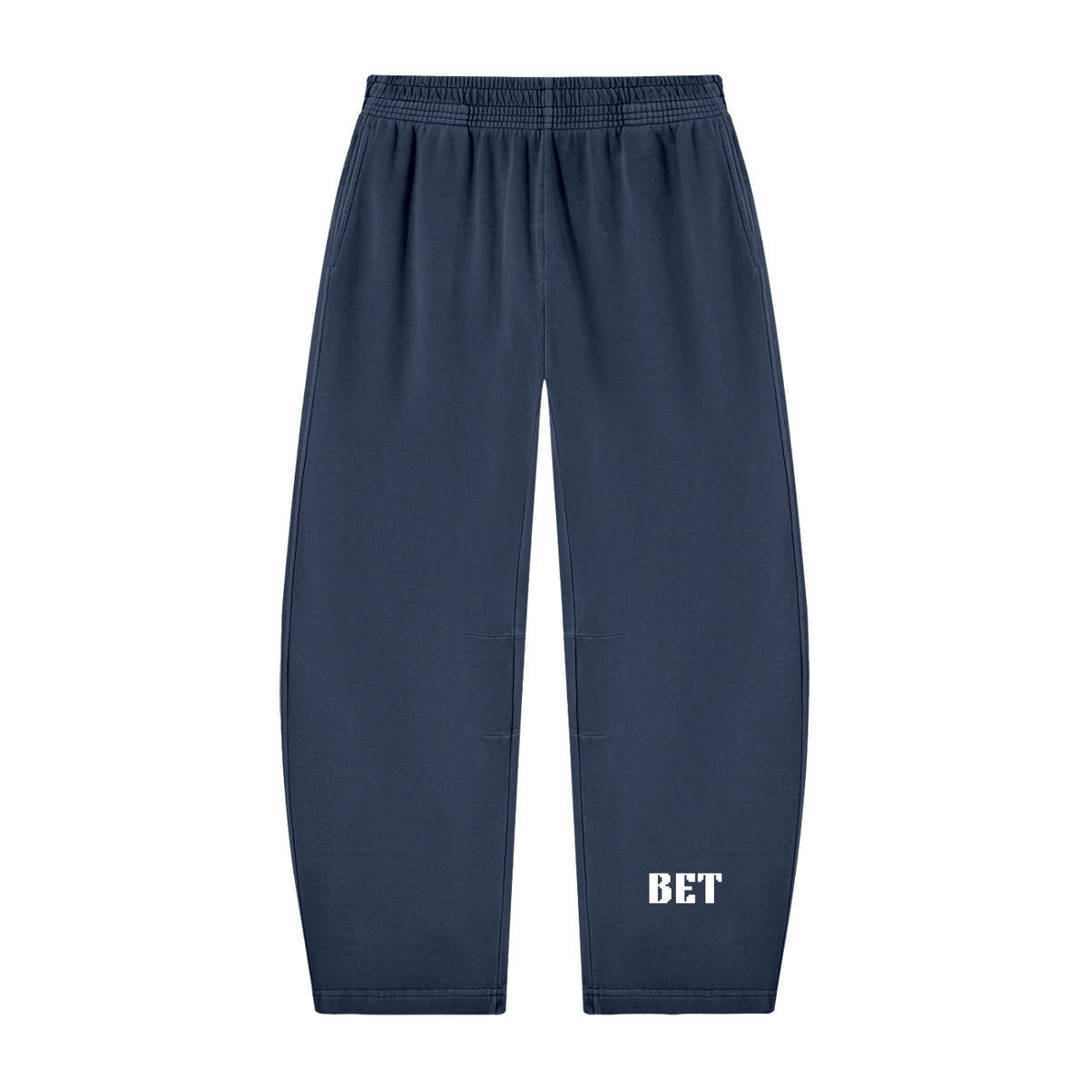Unisex Vintage Washed Barrel Leg Sweatpants