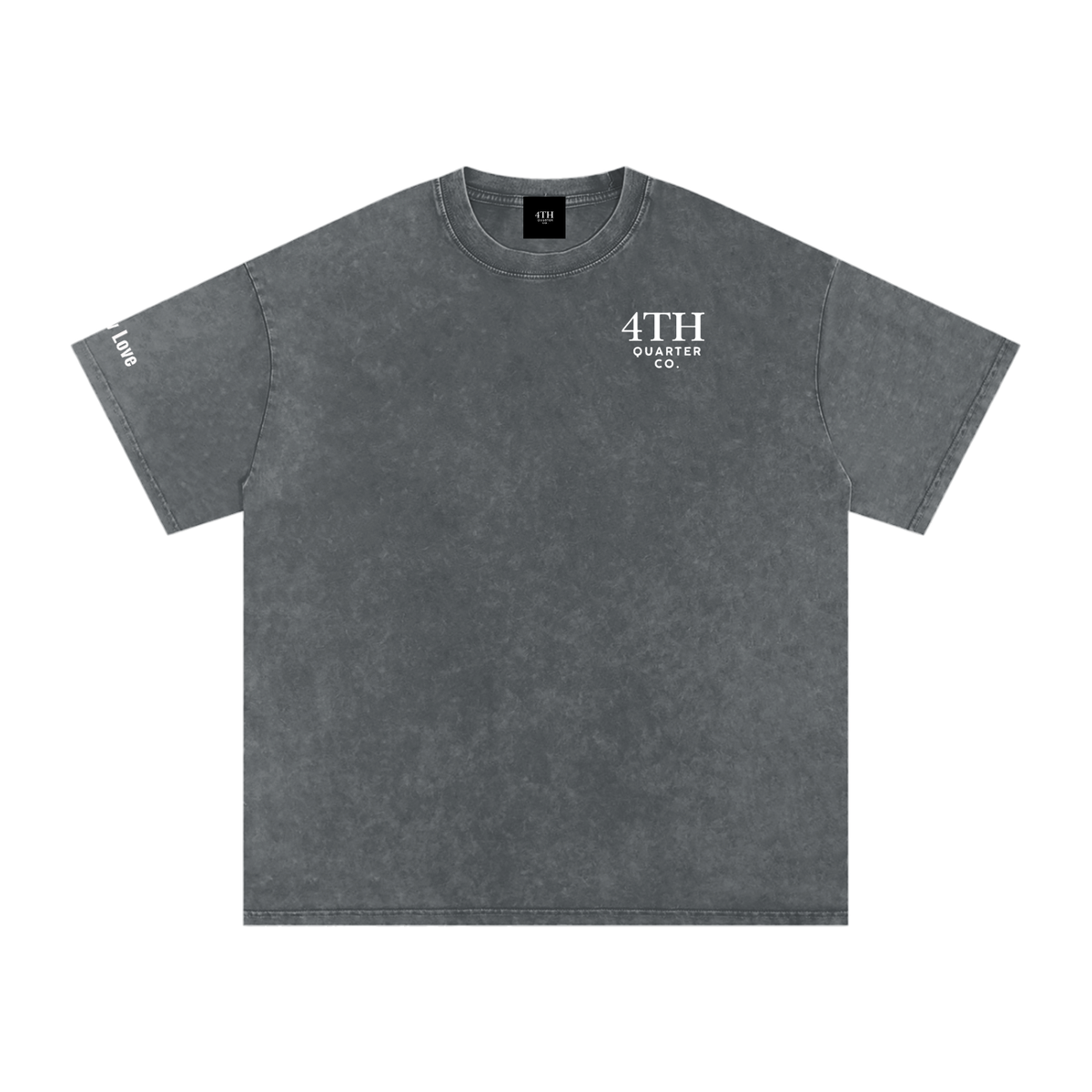 Tuscaloosa On the Map - Snow Washed Oversized Cotton T-Shirt