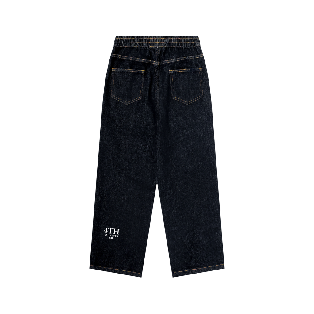Kid’s Straight Leg Elastic Waist Jeans