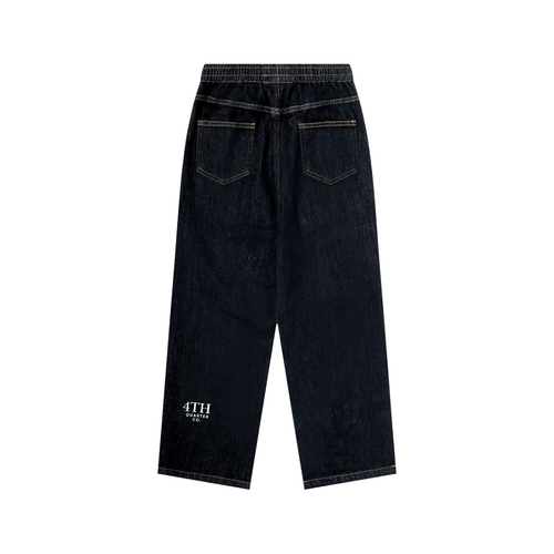 Kid’s Straight Leg Elastic Waist Jeans