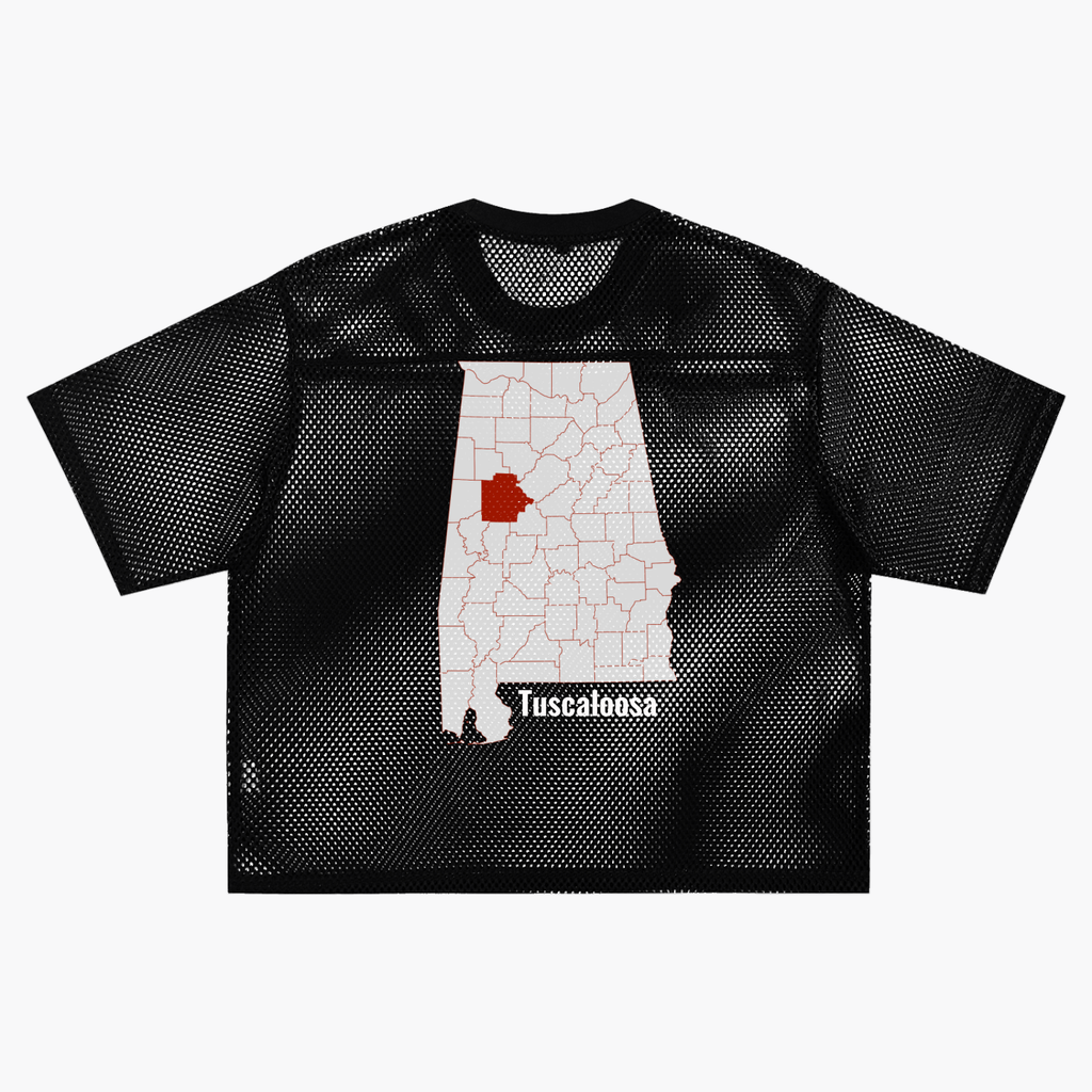 See-through Boxy Net T-Shirt