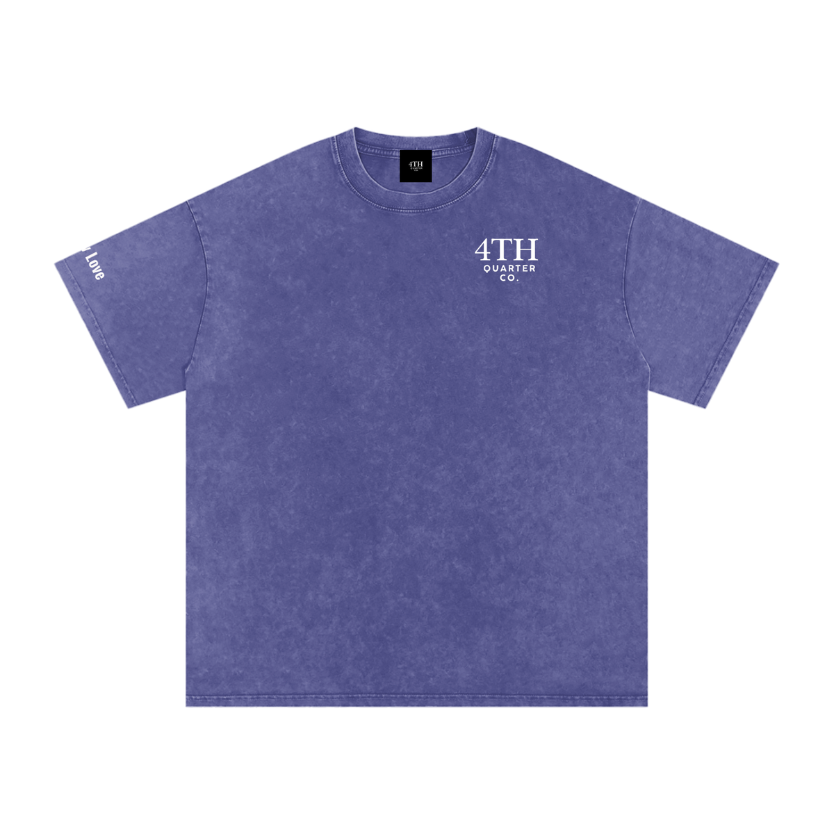 Tuscaloosa On the Map - Snow Washed Oversized Cotton T-Shirt