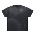 Tuscaloosa - On the Map -Hand-Frayed Sunfade Paint Splatter T-Shirt