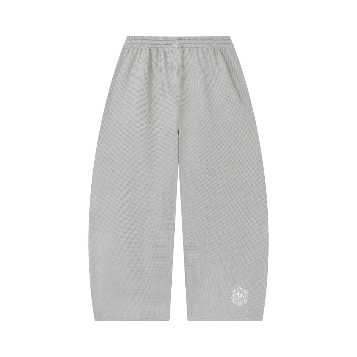 Waffle Barrel Leg Pants