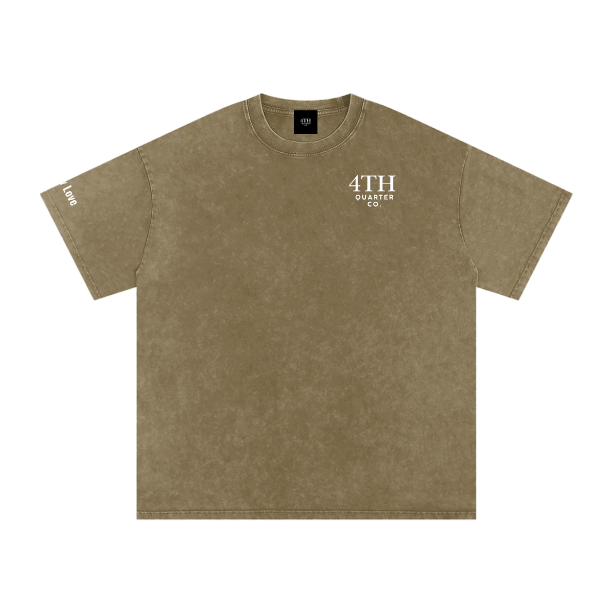 Tuscaloosa On the Map - Snow Washed Oversized Cotton T-Shirt
