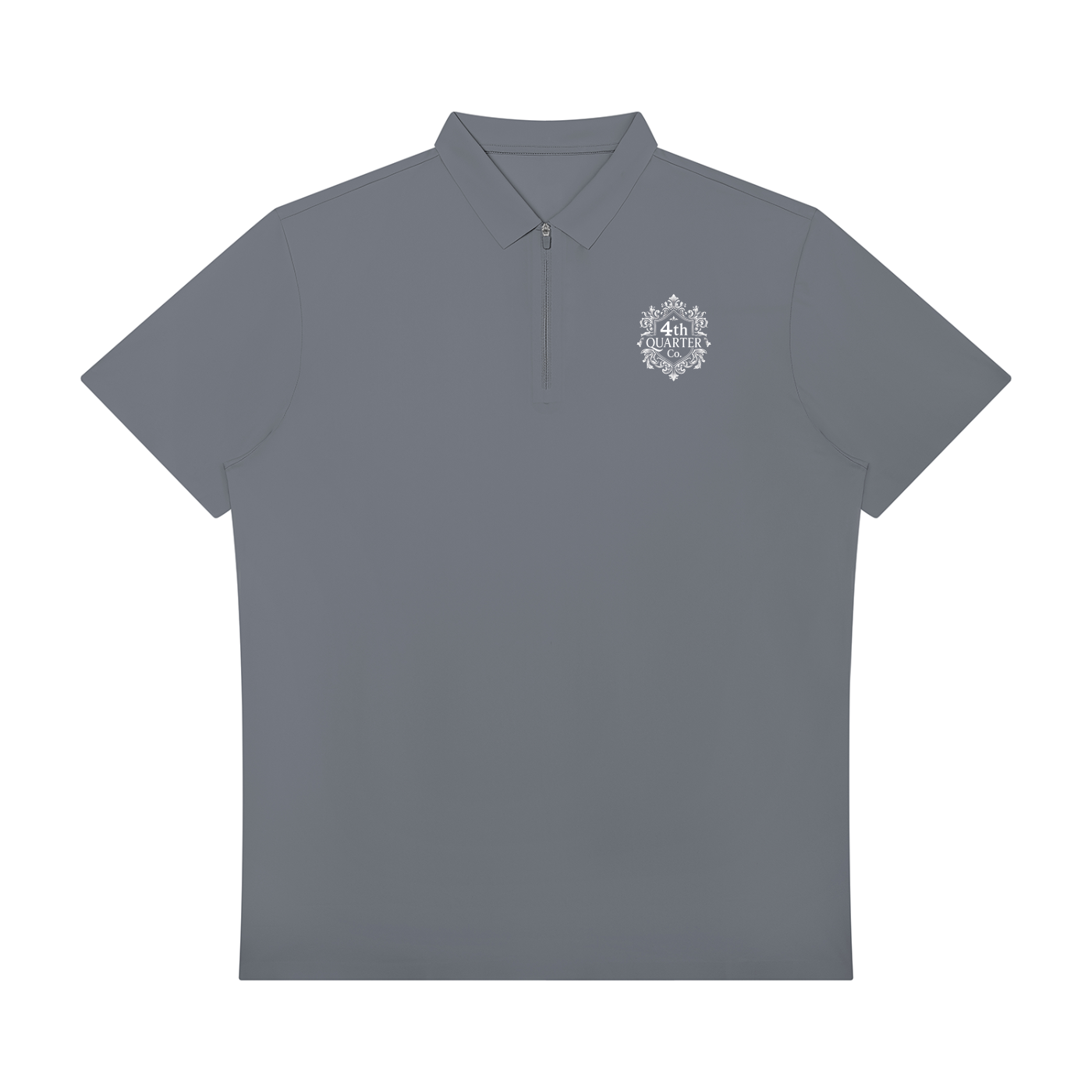 Men's Quarter-Zip Performance Polo Shirt