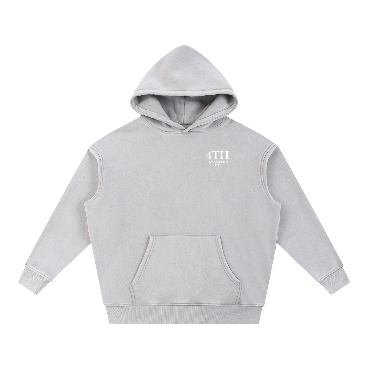 Tuscaloosa on the Map - Snow Wash Fleece Oversize Hoodie