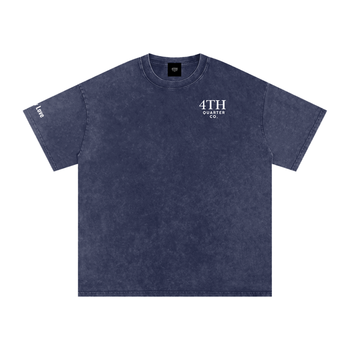Tuscaloosa On the Map - Snow Washed Oversized Cotton T-Shirt