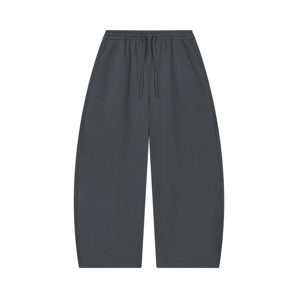 Waffle Barrel Leg Pants