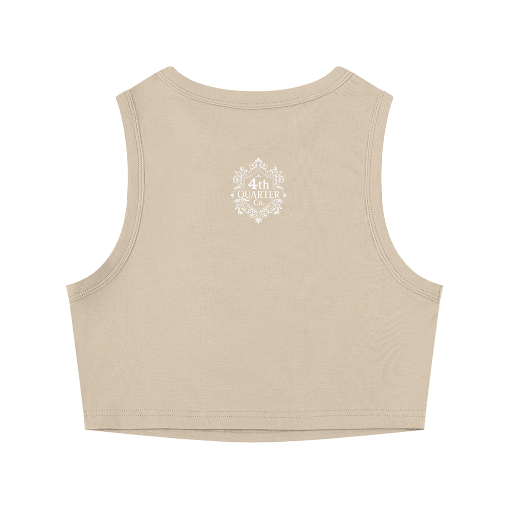Women's Tight Crewneck Crop Tank Top