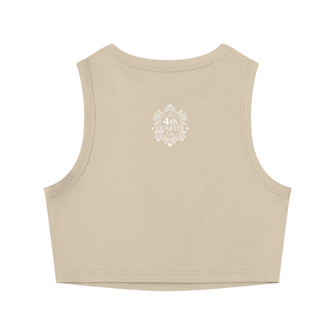 Women's Tight Crewneck Crop Tank Top
