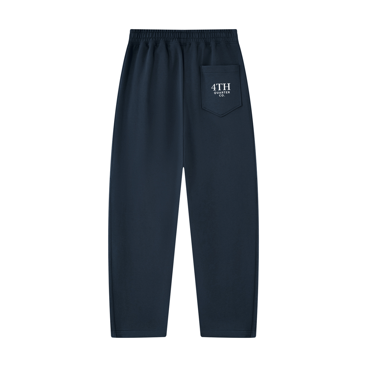 Unisex Tapered Straight Hem Sweatpants