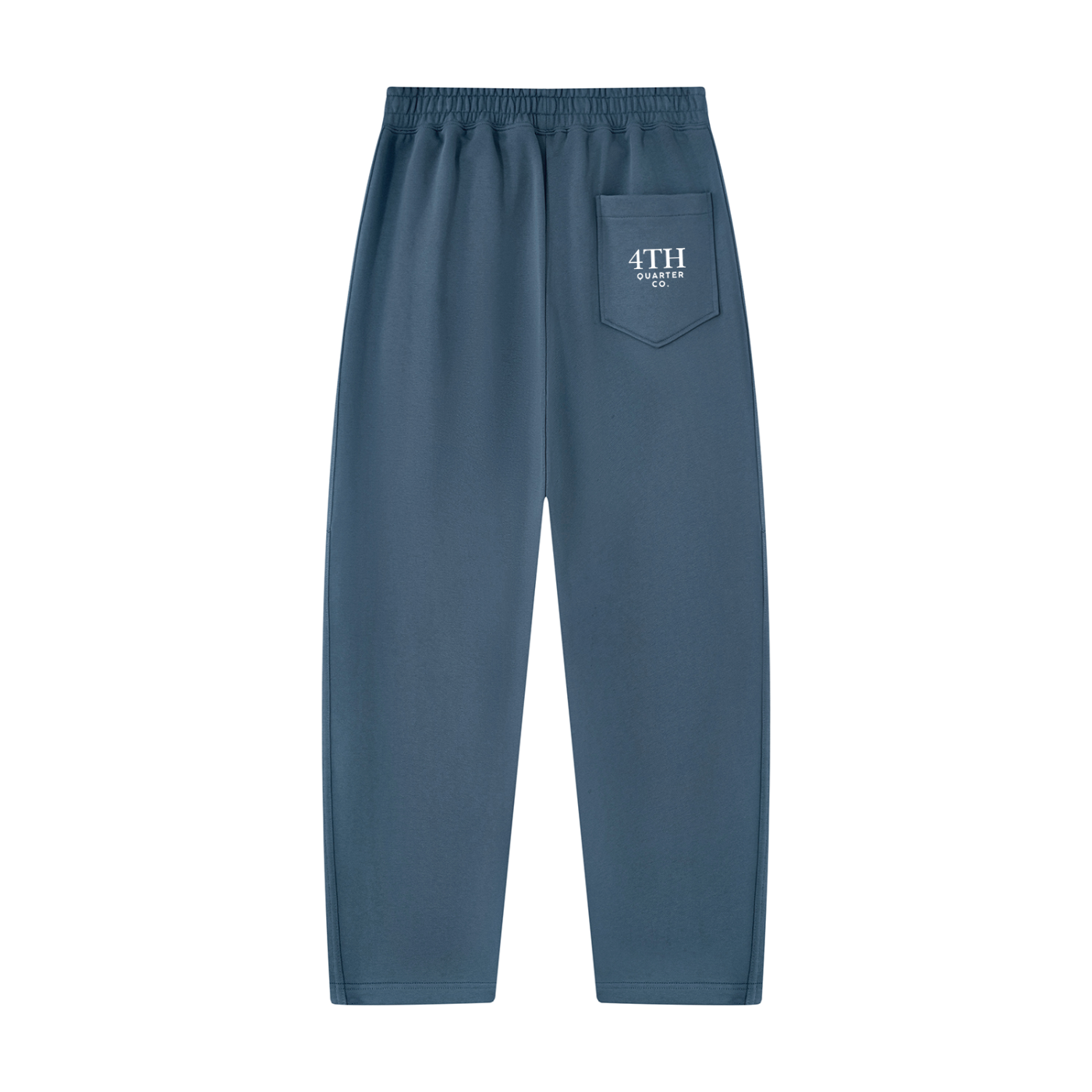Unisex Tapered Straight Hem Sweatpants
