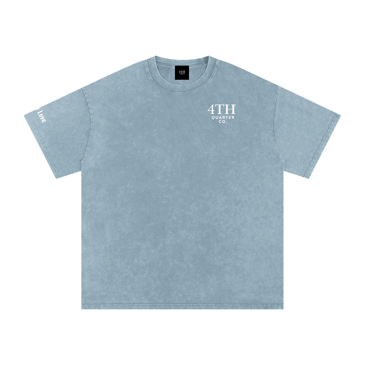 Tuscaloosa On the Map - Snow Washed Oversized Cotton T-Shirt