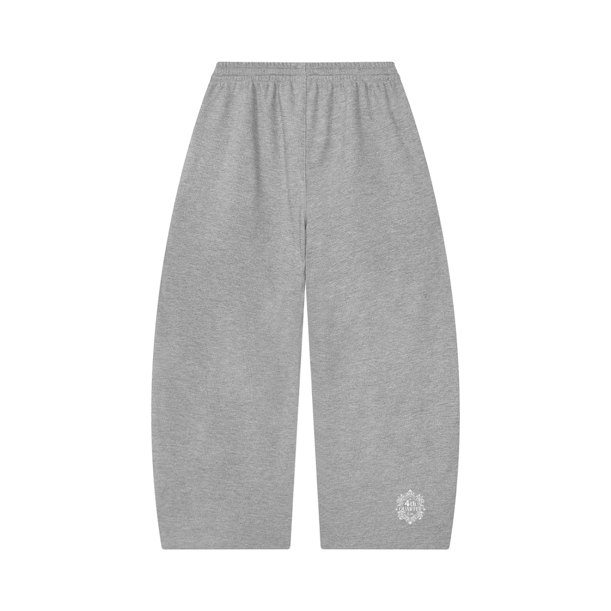 Waffle Barrel Leg Pants