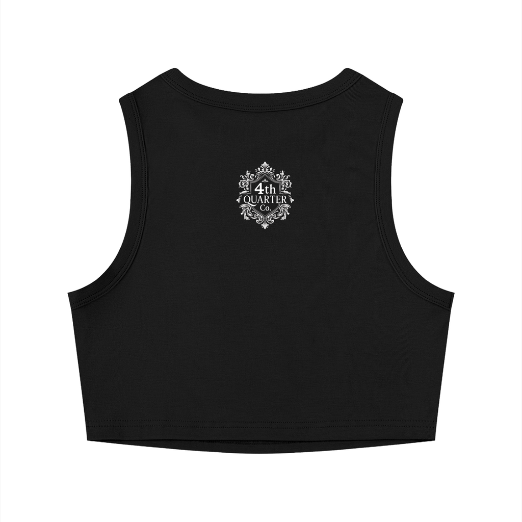 Women's Tight Crewneck Crop Tank Top
