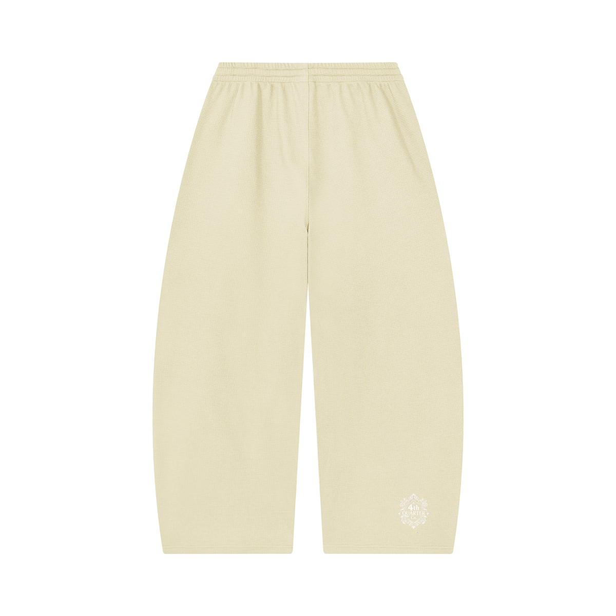 Waffle Barrel Leg Pants